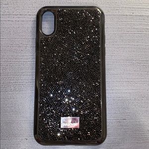 Swarovski Crystal iPhone X Case Black